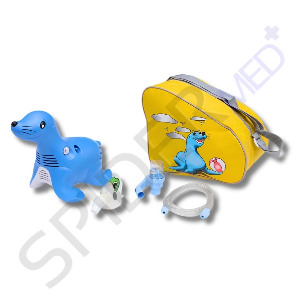 Nebulizer Philips Sami The Seal Respironics Nebulizer Compressor Anak Child Alat Bantu Pernapasan