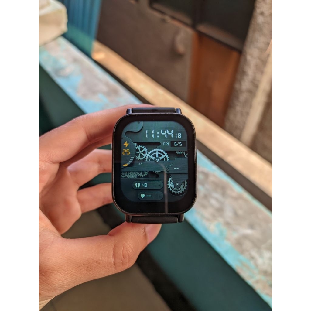 {SECOND} Redmi watch 5 active -free case pelindung- (Black) / smartwatch second / barang bekas