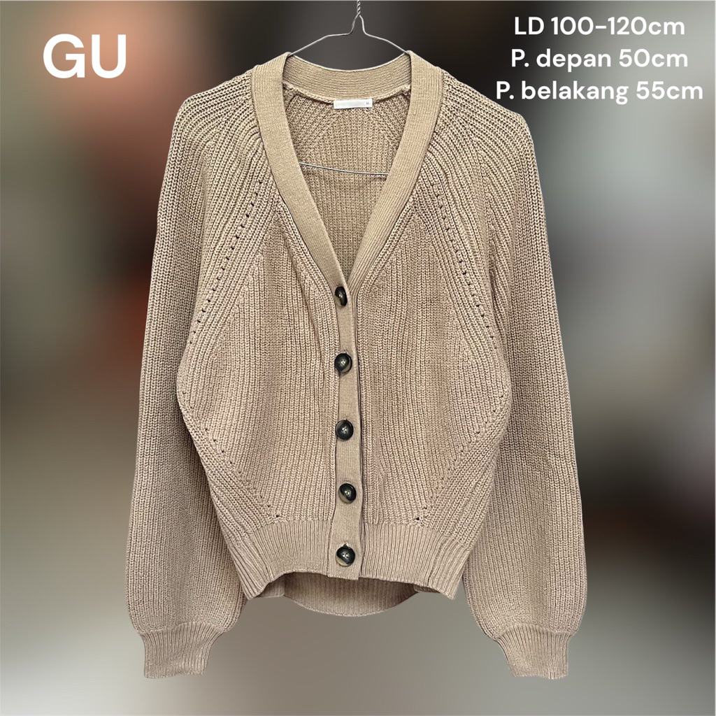 GU Knit Cardigan