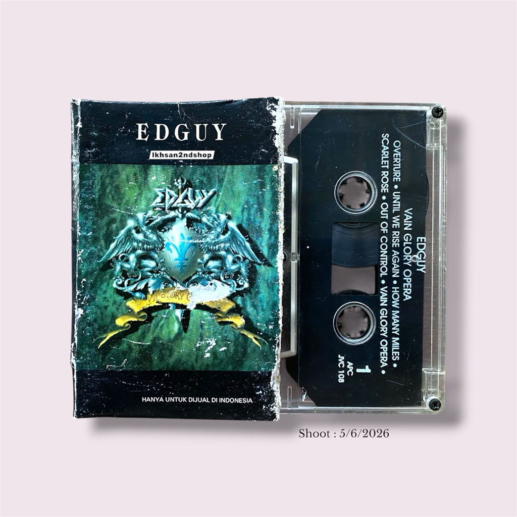 Kaset Pita Edguy - Vain Glory Opera