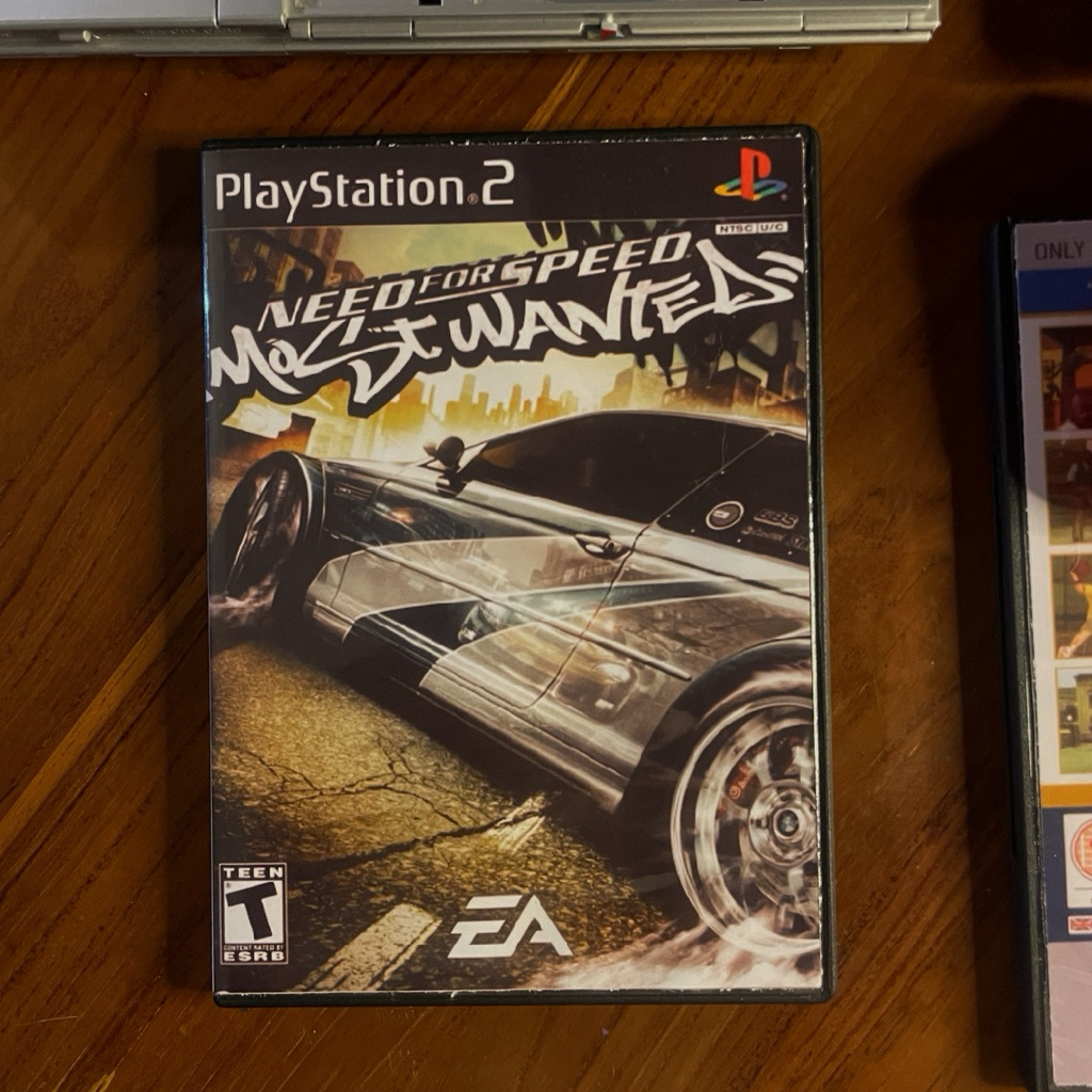 DVD GAME PLAYSTATION 2 NEED FOR SPEED MOST WANTED / KASET PS2 / CD PS2