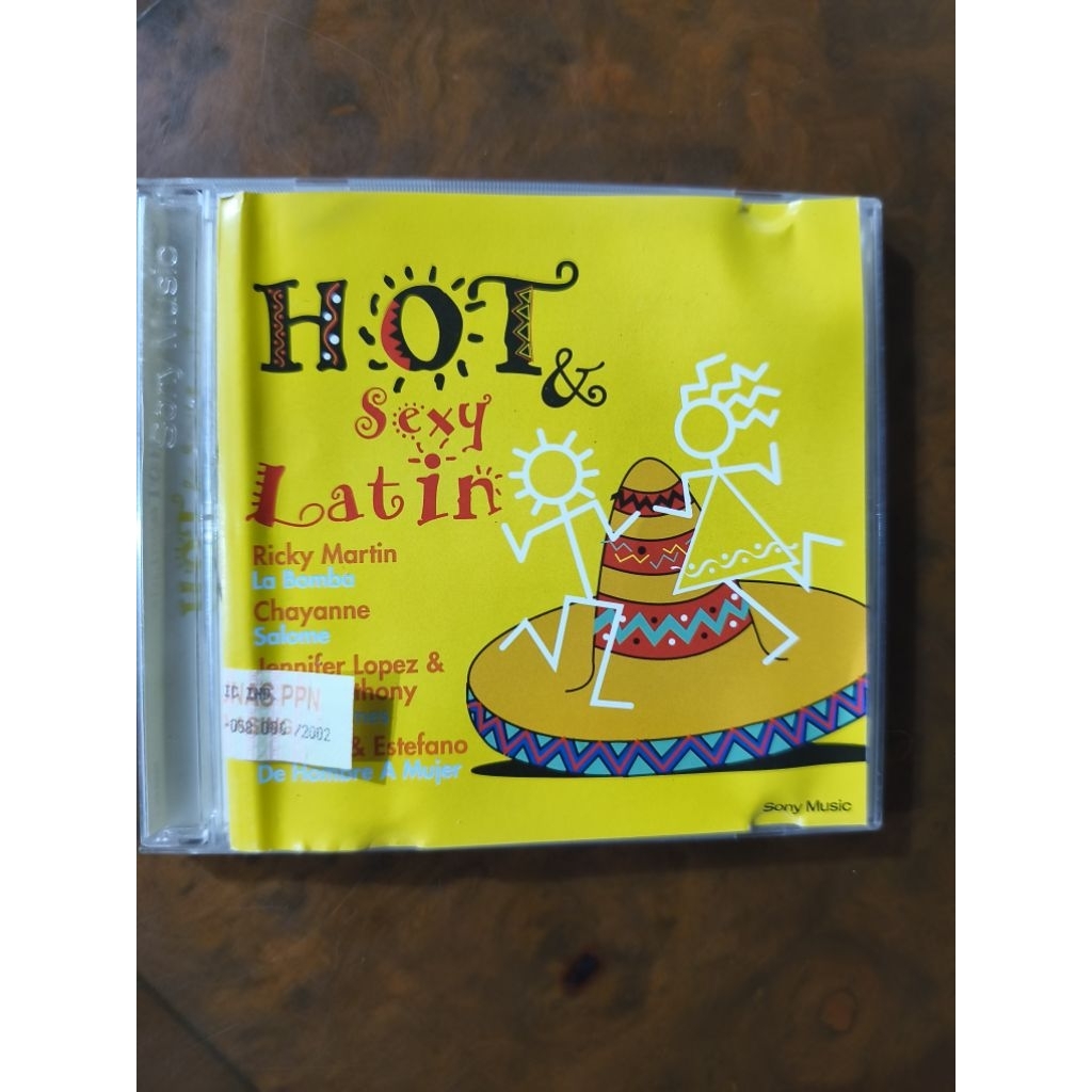 CD Musik original HOT SEXY LATIN