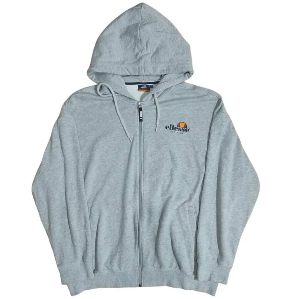 Hoodie Ellesse small logo abu (Rp.220rb)