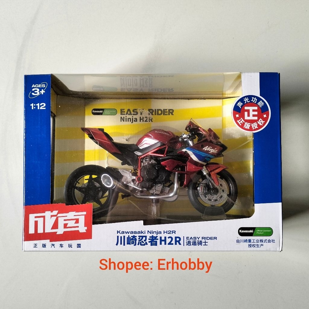 Miniatur Motor Skala 1:12, Kawasaki Ninja H2R