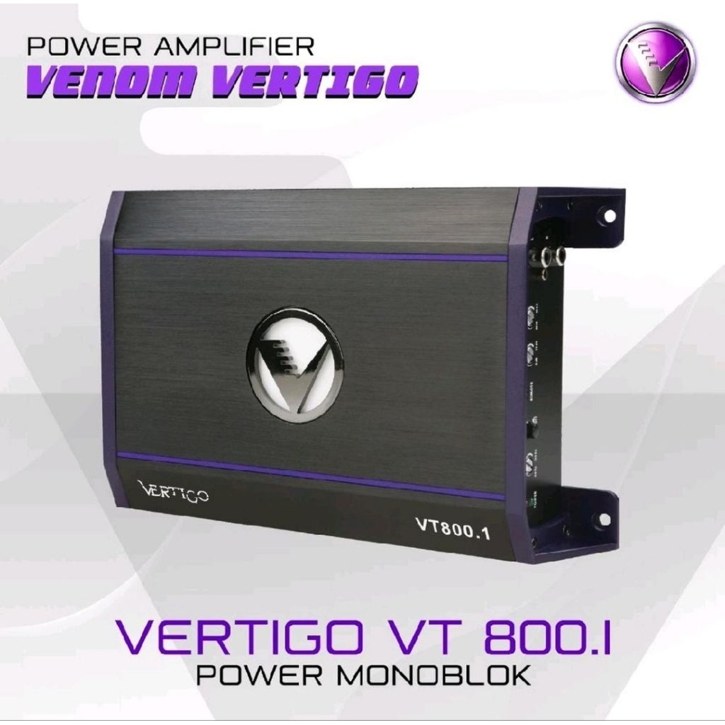 Power Monoblock Venom VERTIGO VT 800.1