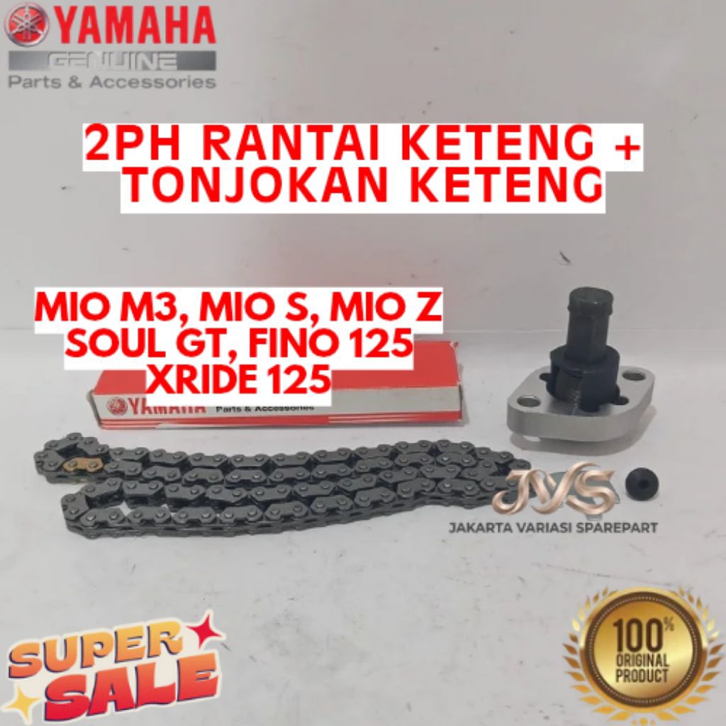 RANTAI KETENG + TONJOKAN KETENG KODE 2PH, RANTAI KETENG + TONJOKAN KETENG MIO M3, RANTAI KETENG + TO