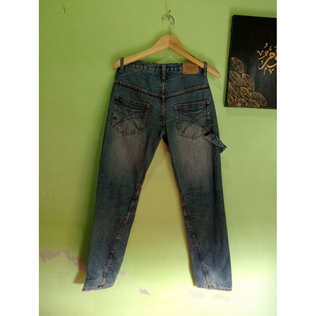 Celana jeans fading
