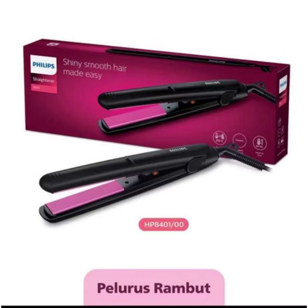 FLASH SALE Philips Catok Rambut HP8401 Catokan Kerashine Original Philips HP 8401 Keratin