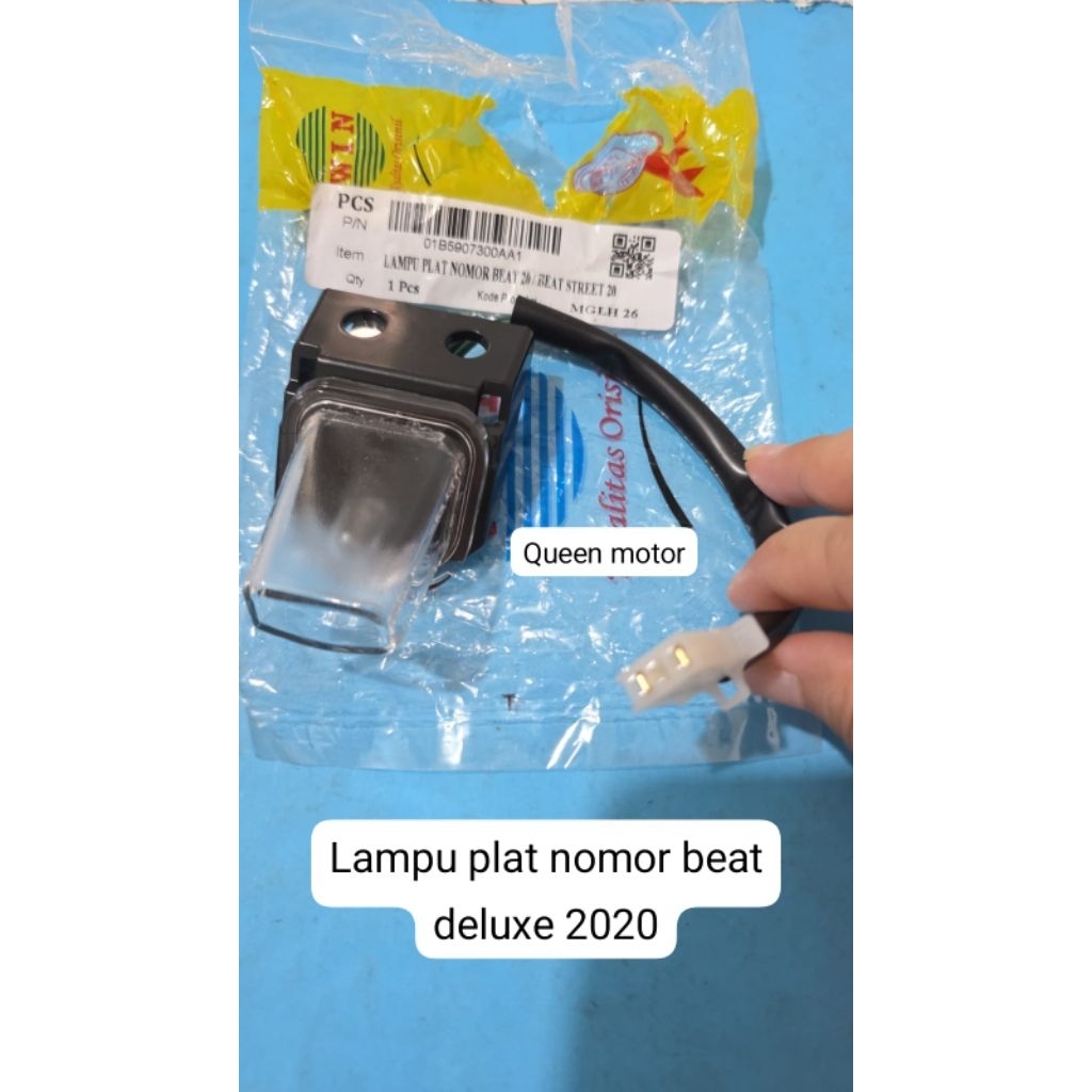 Lampu plat nomor Scoopy 2020,Beat 2020