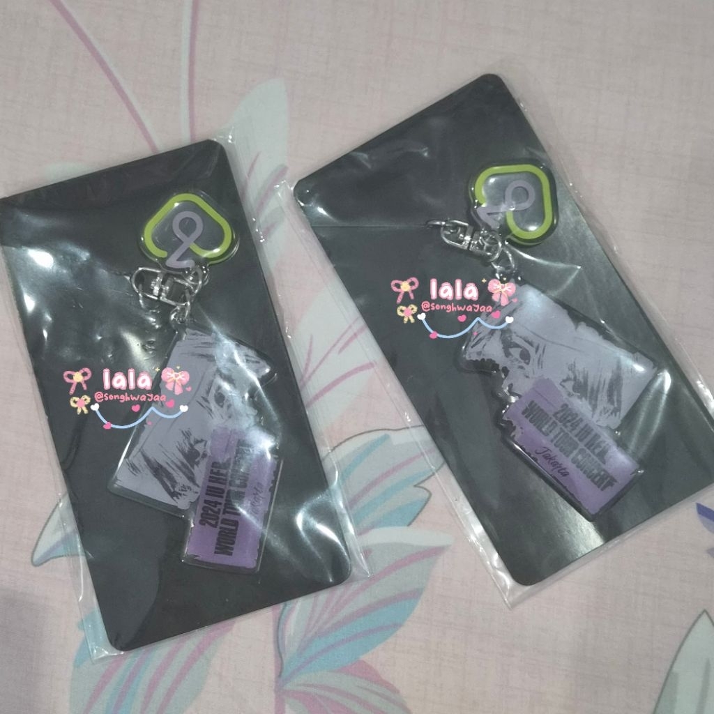 IU merch HEREH Concert Jakarta Keychain