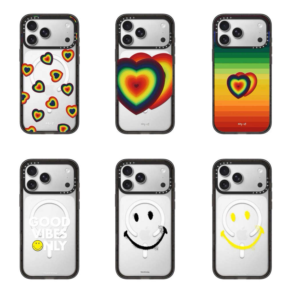READY Casetify x Wildflower Acrylic MagSafe Phone Case for IPhone 17 17Pro 17ProMax Air 16 16Pro 16P