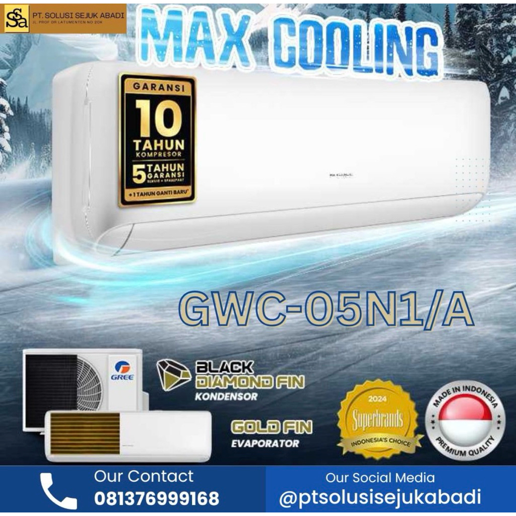 ac gree 1/2pk