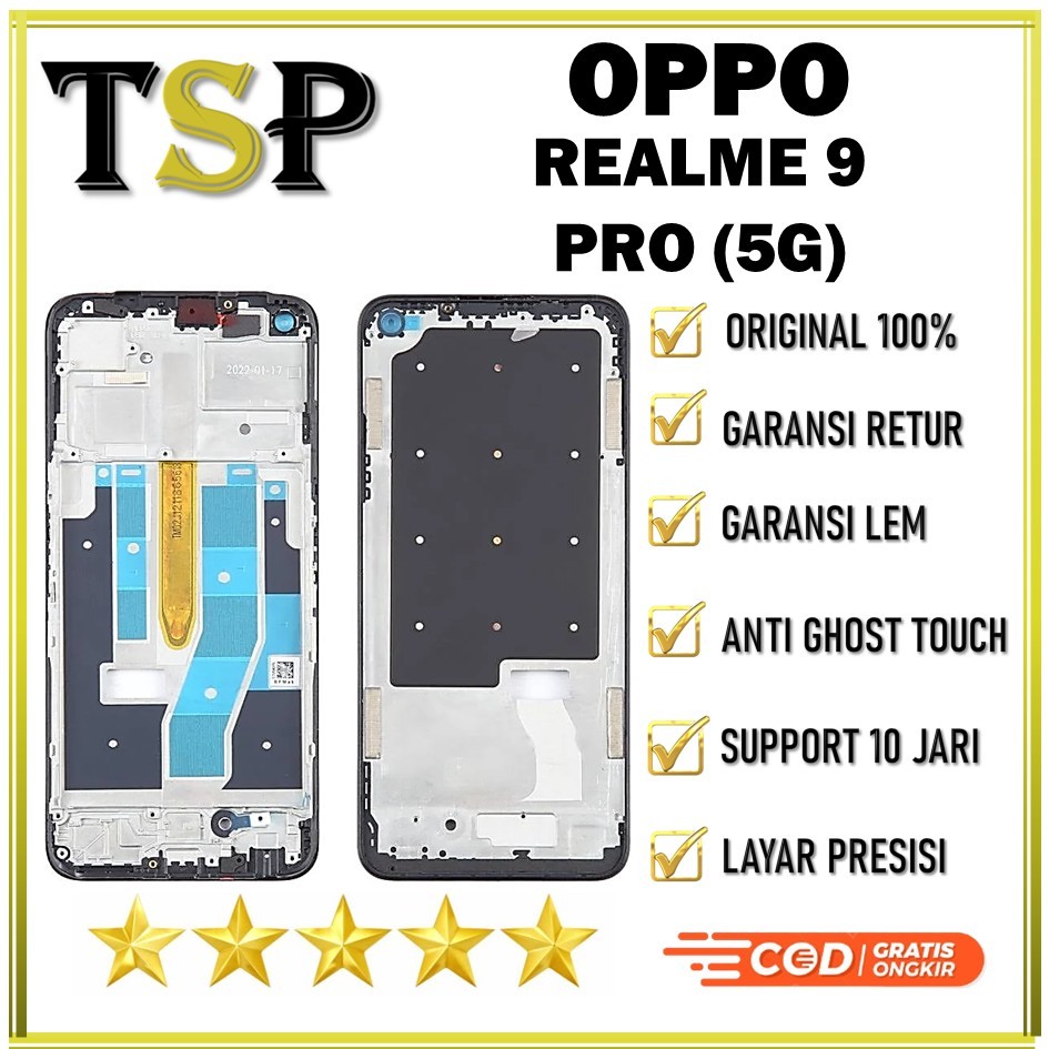 BEZEL / FRAME / TULANG TENGAH REALME 9 PRO 5G ORIGINAL 100%