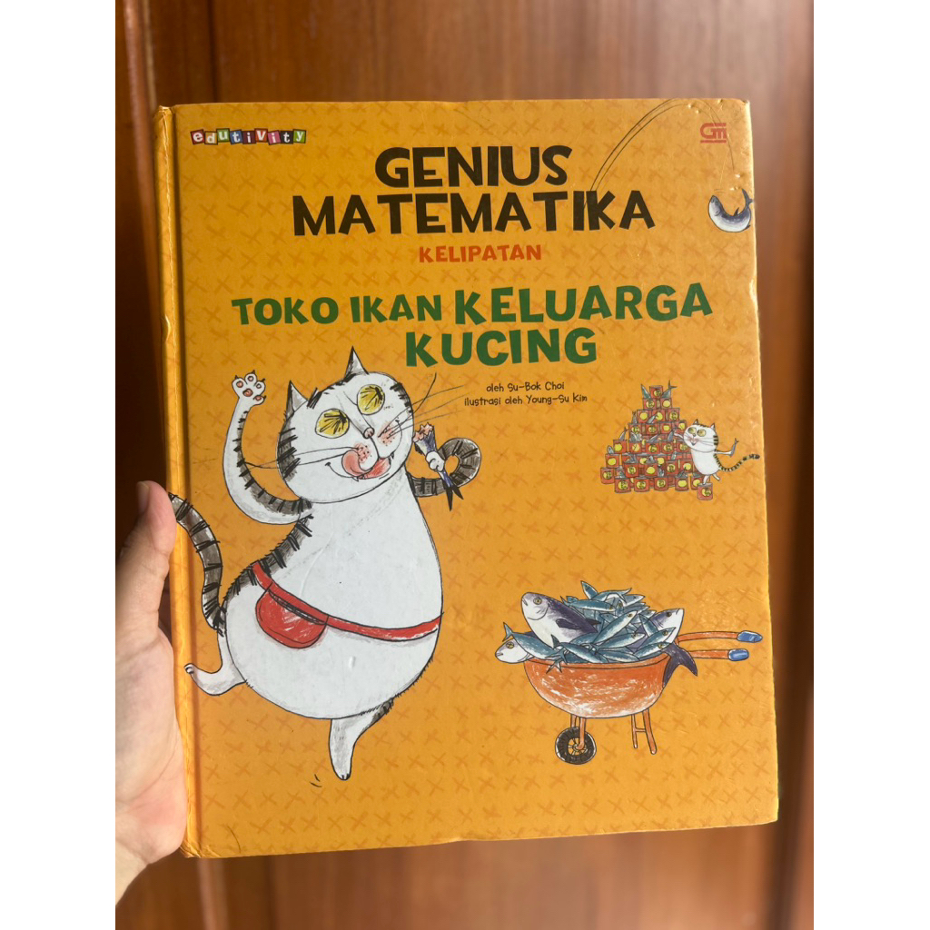 Buku seri genius matematika: TOKO IKAN KELUARGA KUCING