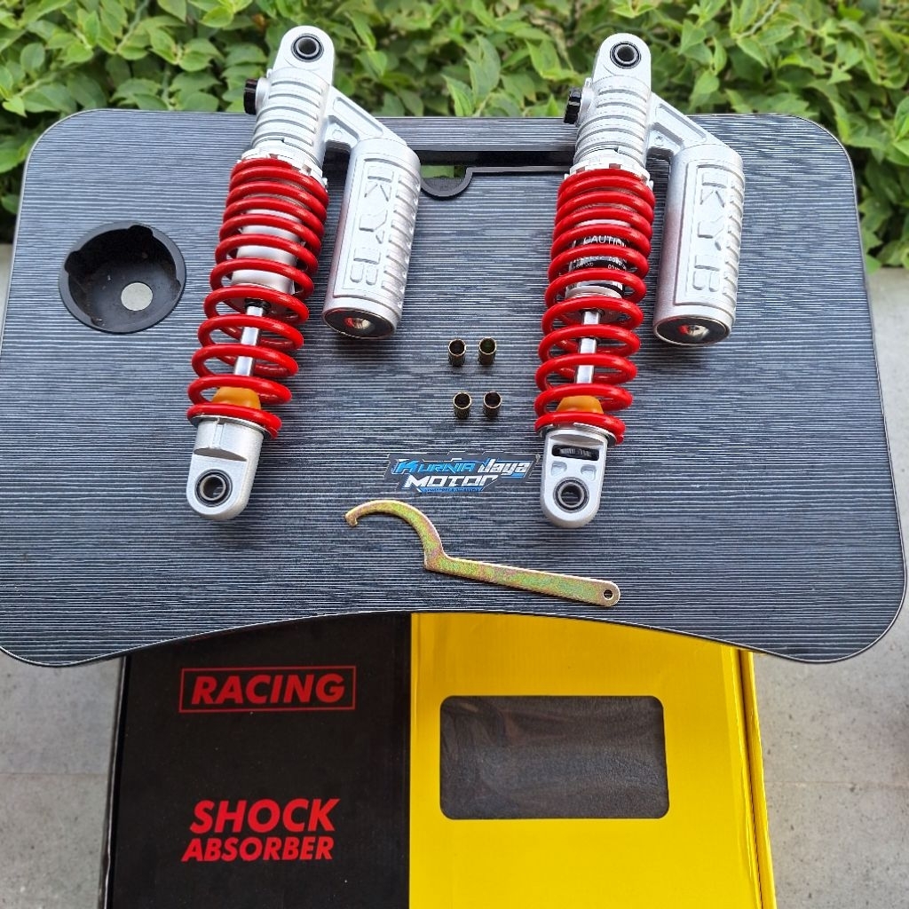 Shock KYB Skok Kayaba Non Click Detail Original Import Warna Merah Uk 320mm