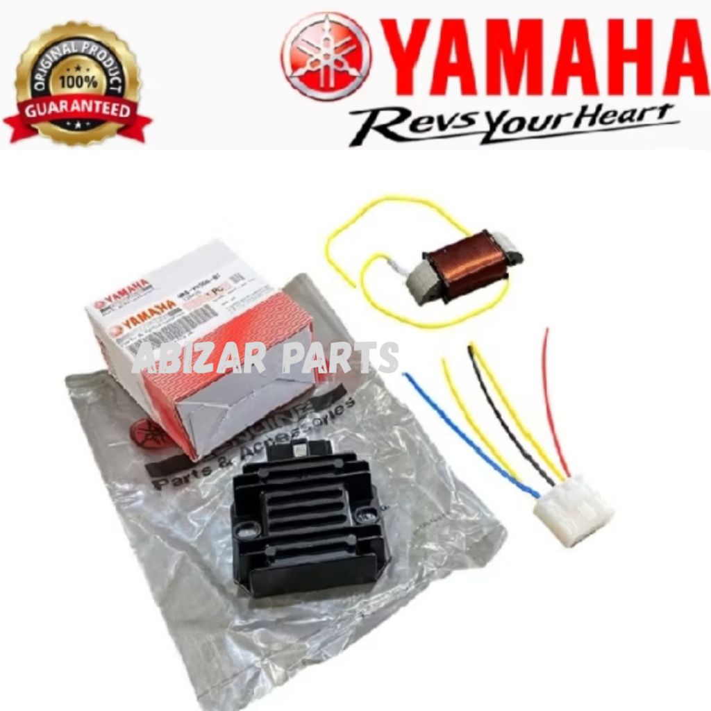 Paket Spull Spul Lampu Set Kiprok Nmax Original Pengapian Fullwave Untuk Rx-king 12V Volt 800 Asdap 