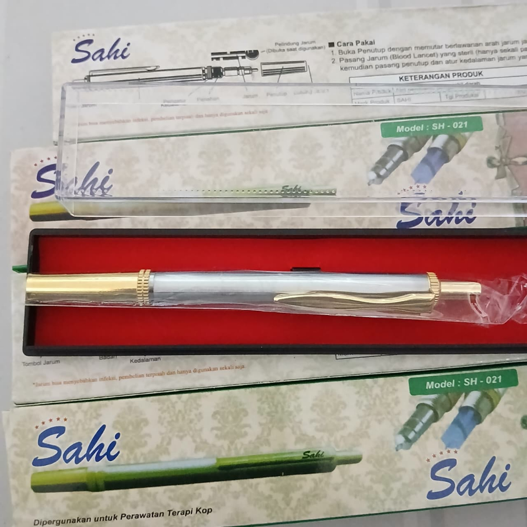 PEN BEKAM / PEN BEKAM LANCET / PEN Bekam Sahi Stainless Lancing Device