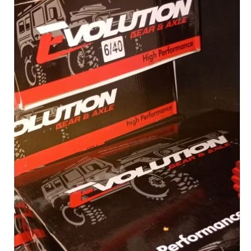 gearset 6x40 Final gear gardan hardtop Evolution PROMO
