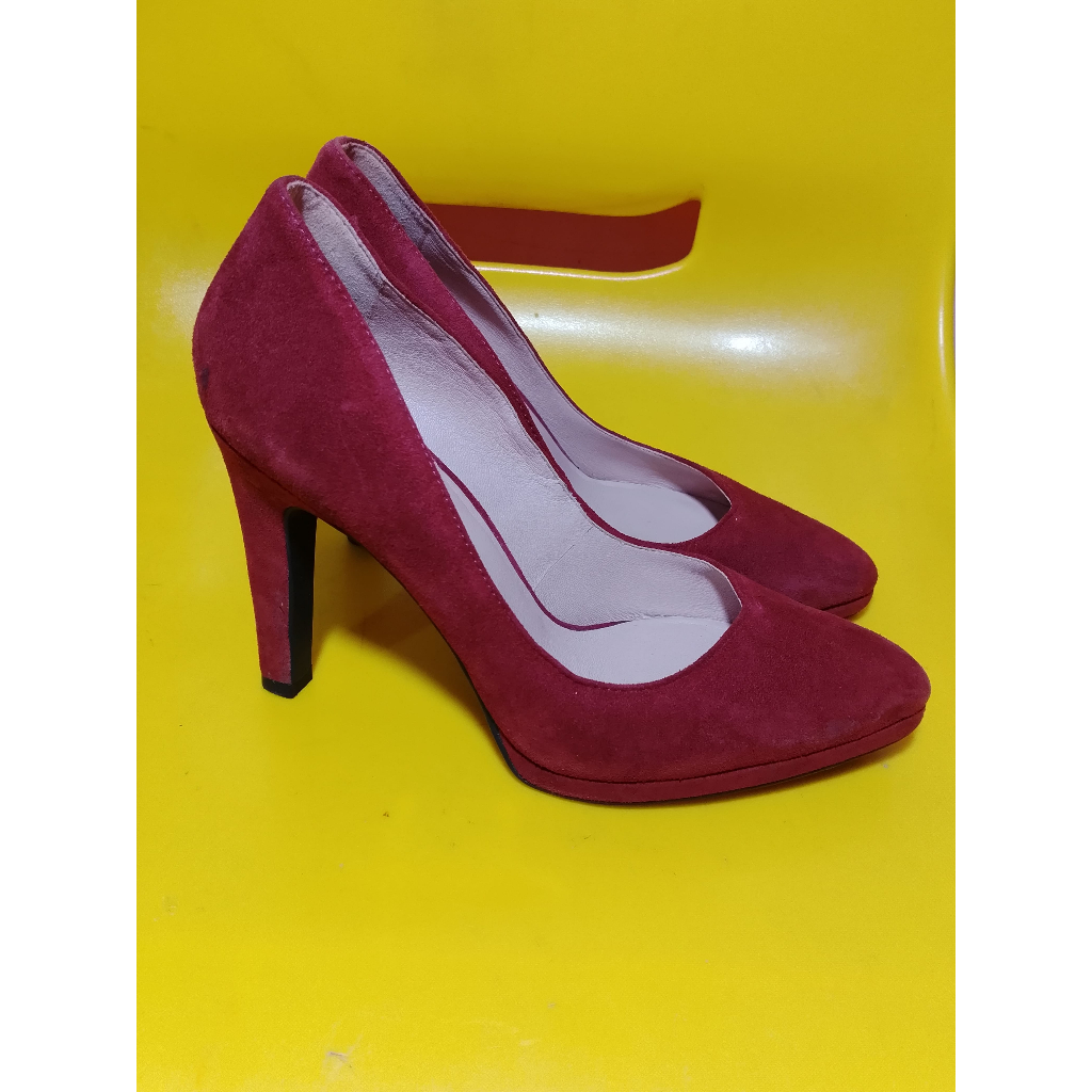 ECCO Leather Heels Sepatu Wanita AUTHENTIC WITH TAG