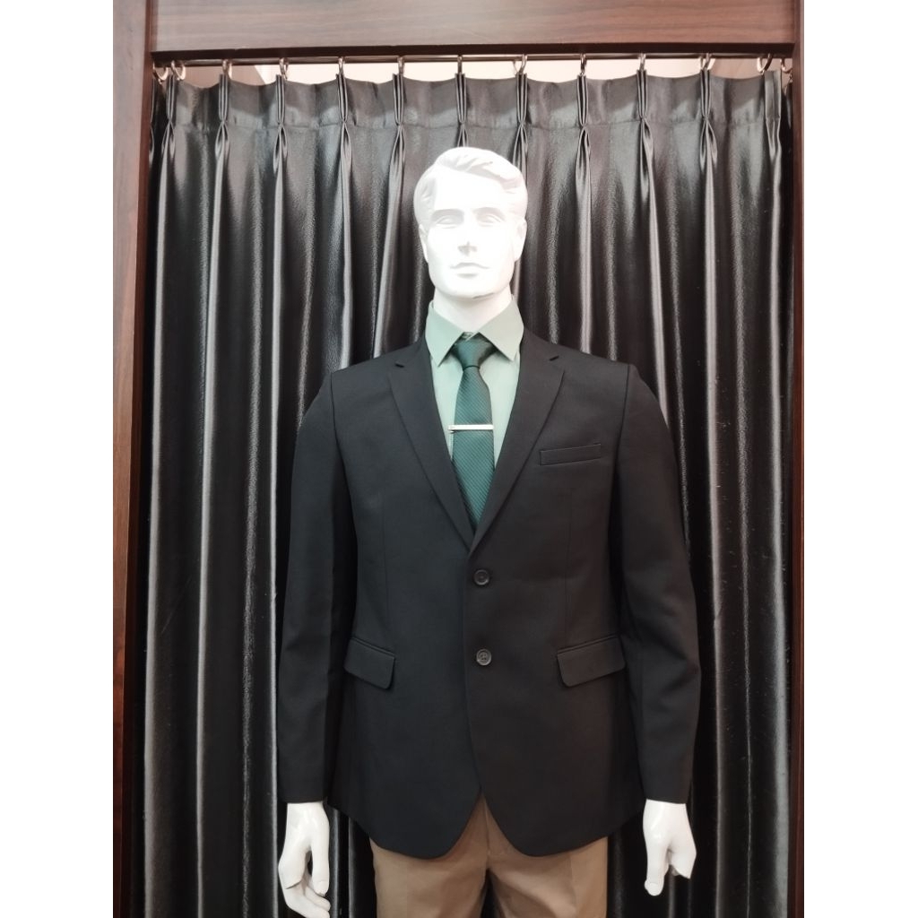 Alisan Jas Formal Pria Lengan Panjang Slimfit