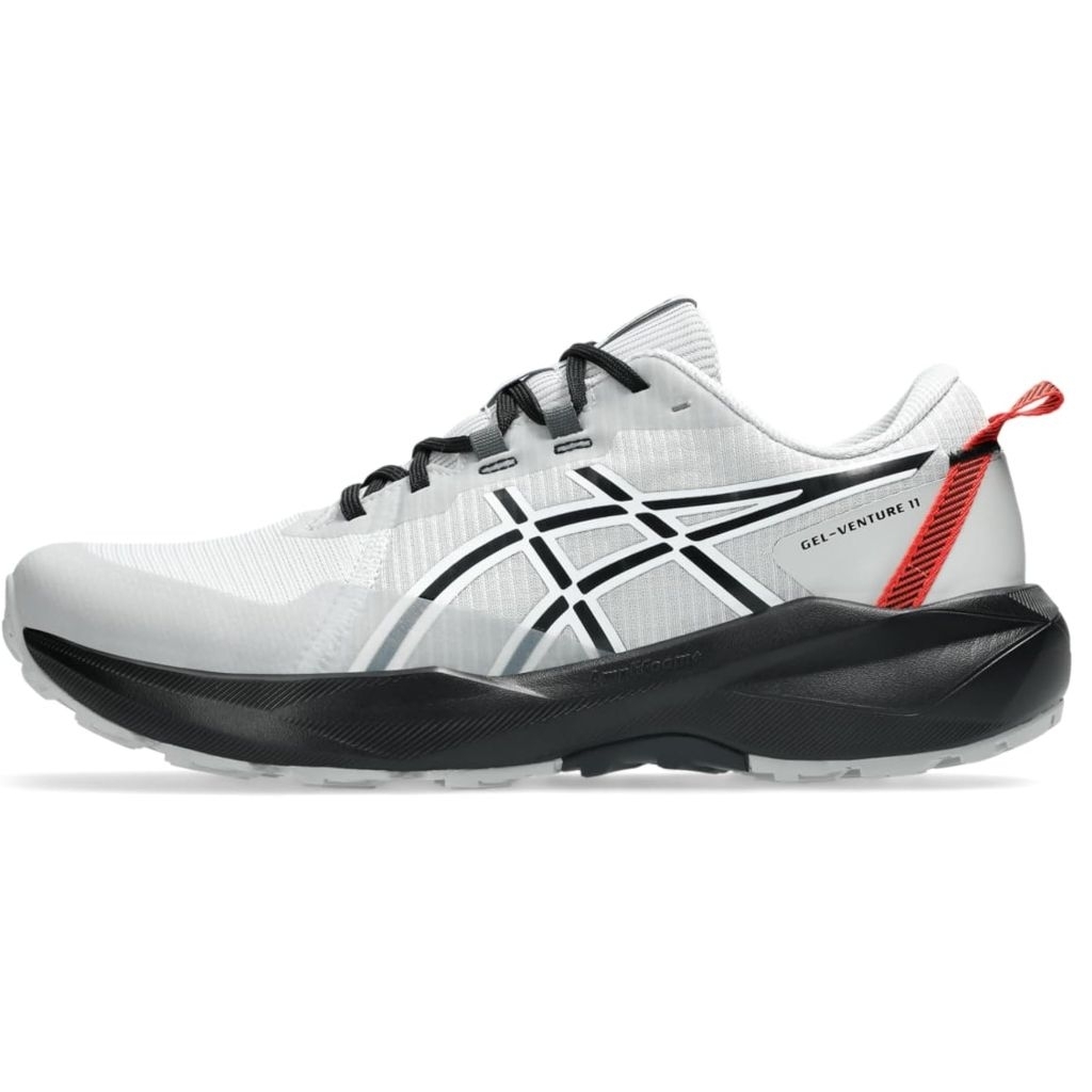 SEPATU OUTDOOR TRAIL RUN ASICS GEL-VENTURE 11 WHITE GREY BLACK ORIGINAL