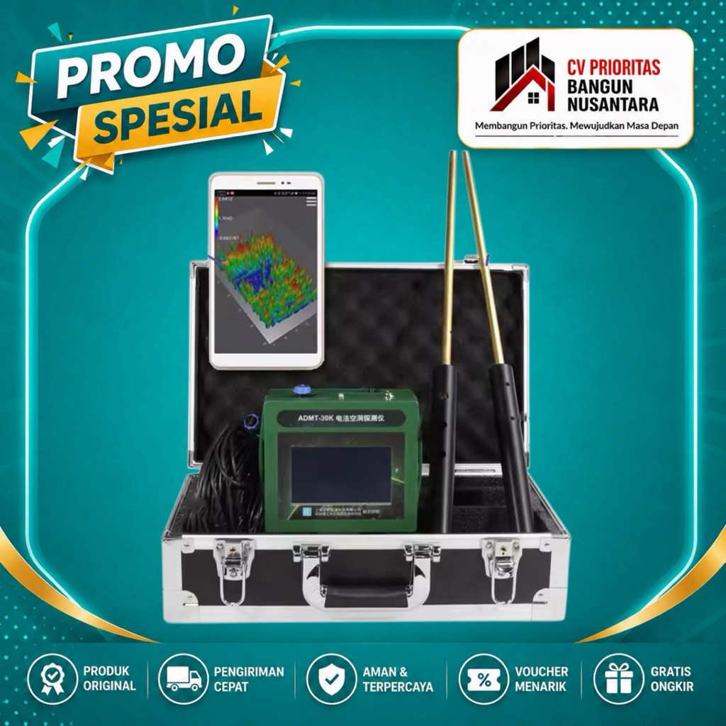 Alat Geolistrik Autometic Deteksi Air Tanah Pengeboran Type ADMT-200S-Y Water Detector Intelligent A