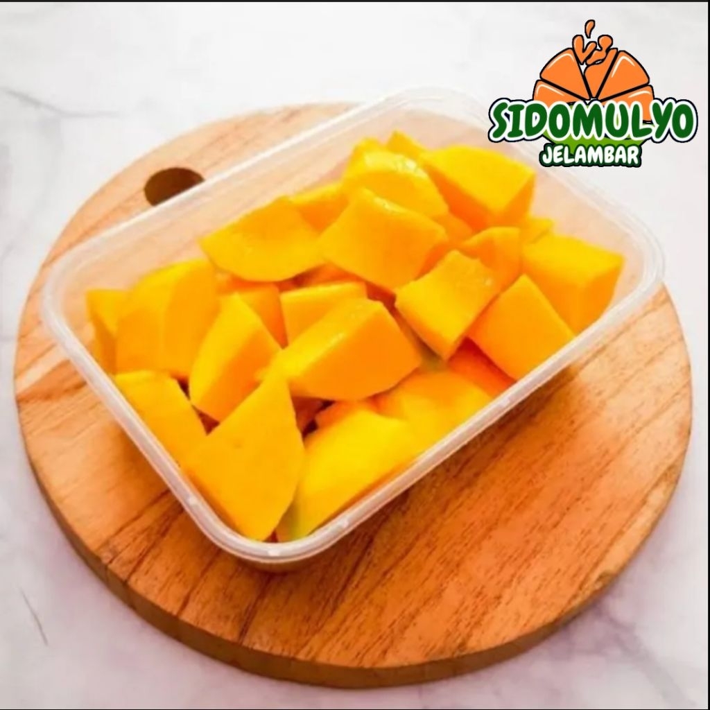 Buah Potong Mangga Harum Manis Fresh