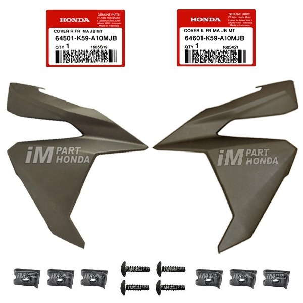 [INSTANT SAMEDAY] 64501-K59-A10MJB 64601-K59-A10MJB Cover Sayap Kanan Kiri Vario 150 K59 2015 - 2017