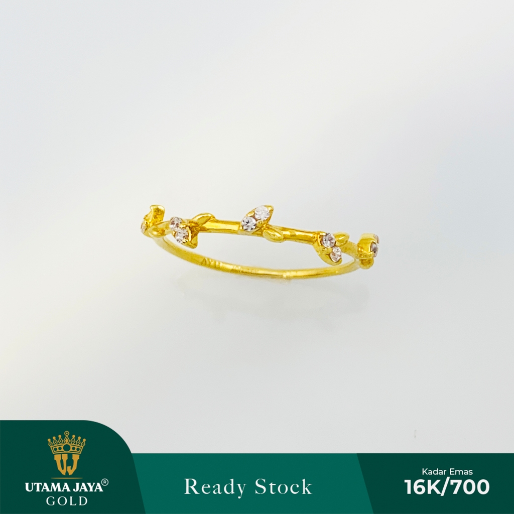 Cincin model ranting daun mata²