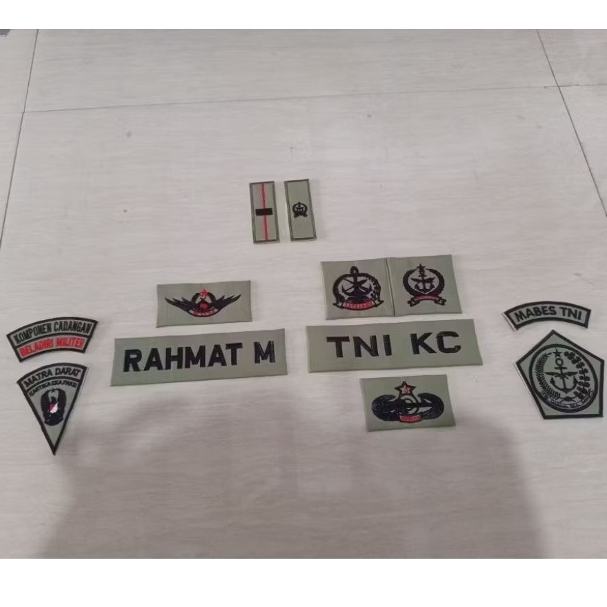SET PAPAN NAMA PDL TNI KC