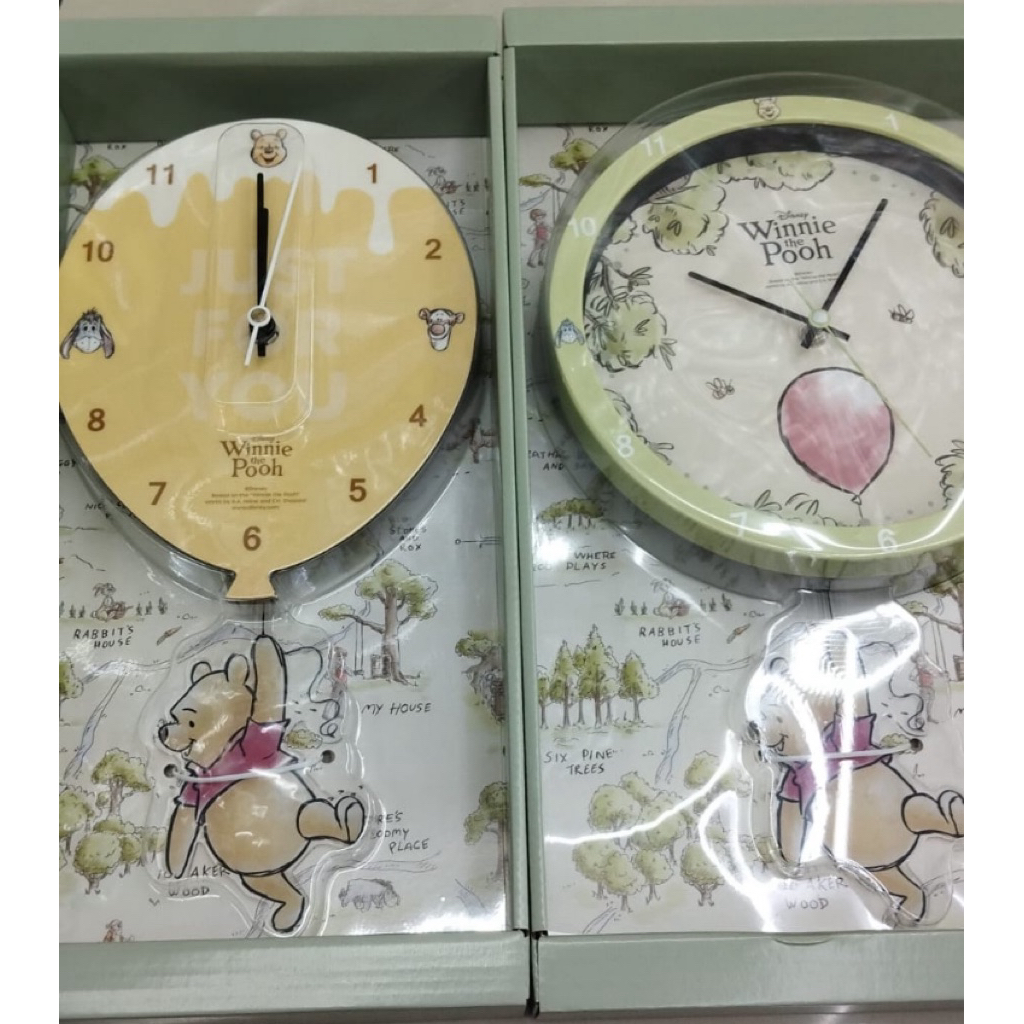 mr diy winnie the pooh jam dinding / mr diy jam dinding