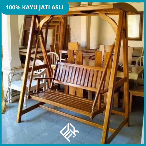 ayunan bandulan / ayunan bandulan kayu jati