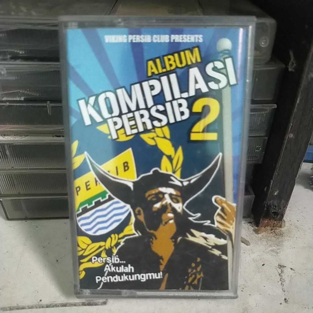 Kaset Tape Album Kompilasi Persib 2 Original Viking Persib Club Langka Koleksi Suporter Bobotoh Band