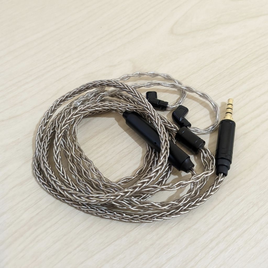 Xinhs 8 core grey qdc 3.5 with mic (no box)