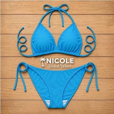 [NICOLE] Bikini Set Pants Bikini Pantai Bikini Sexy Baju Renang Dewasa Premium | Bikini Wanita Stret