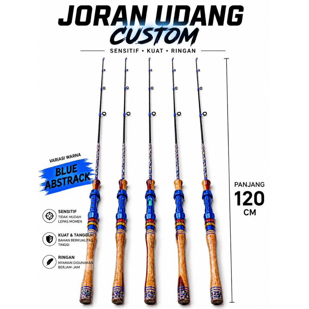 JORAN PANCING UDANG SPECIAL CUSTOM 120cm ( ACTION LENTUR )