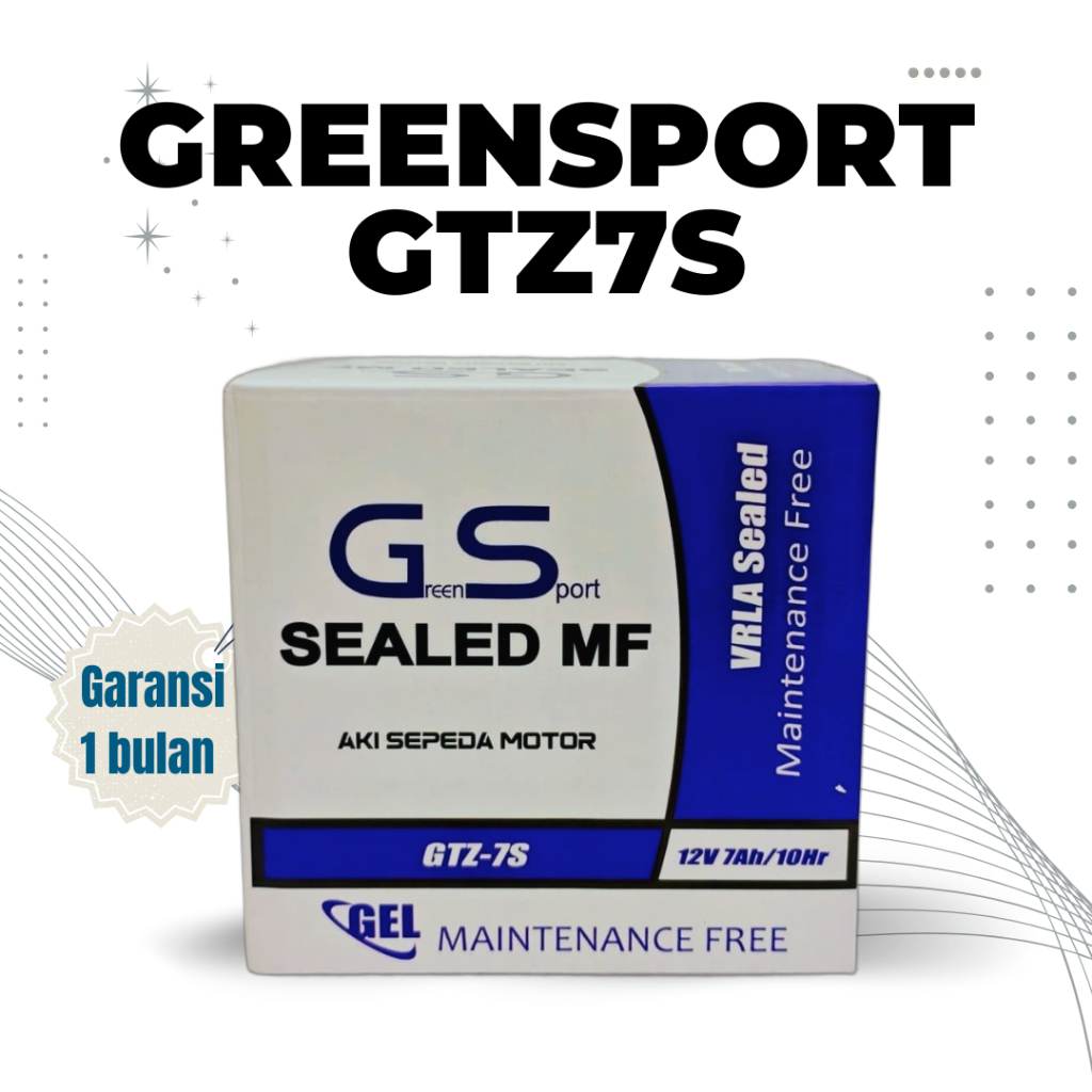 AKI Motor PCX160 GS GreenSport GTZ7S Accu Kering MF