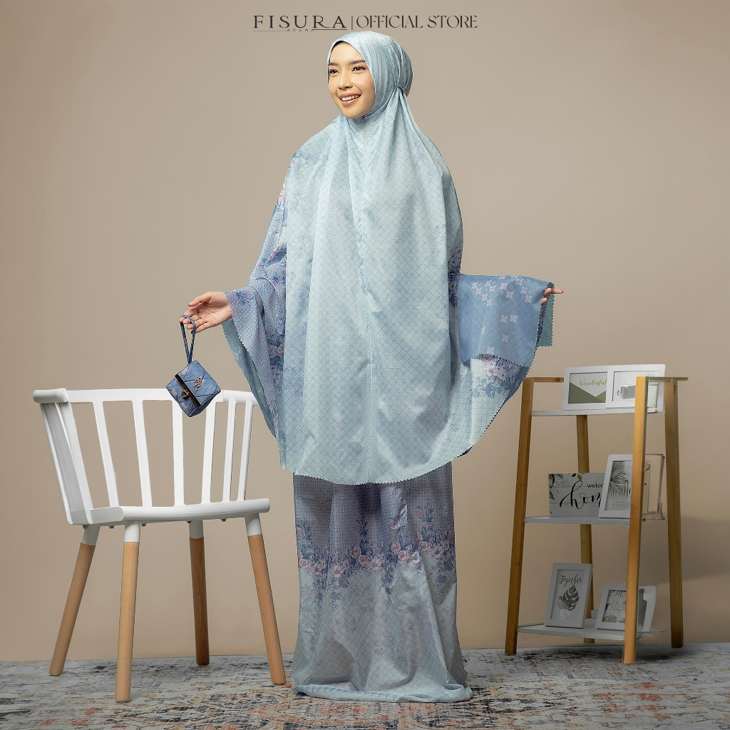 Fisura Scarf Mukena Traveling Mini Aisyah