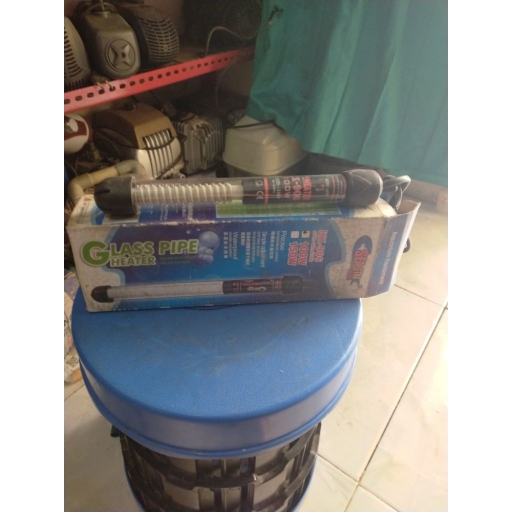 SEA STAR HX-906 100WATT Heater/pemanas/penghangat air aquarium & Kolam