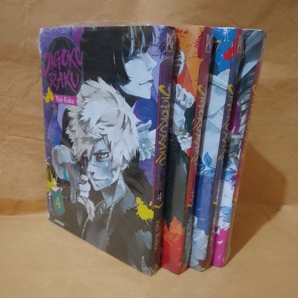 KOMIK Set Jigokuraku (Hell's Paradise) 1-4 (Bookmark)