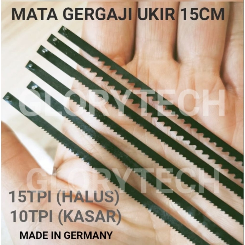 Mata Gergaji Scroll saw Ukir Kayu  / Mata Gergaji jig saw Multifungsi