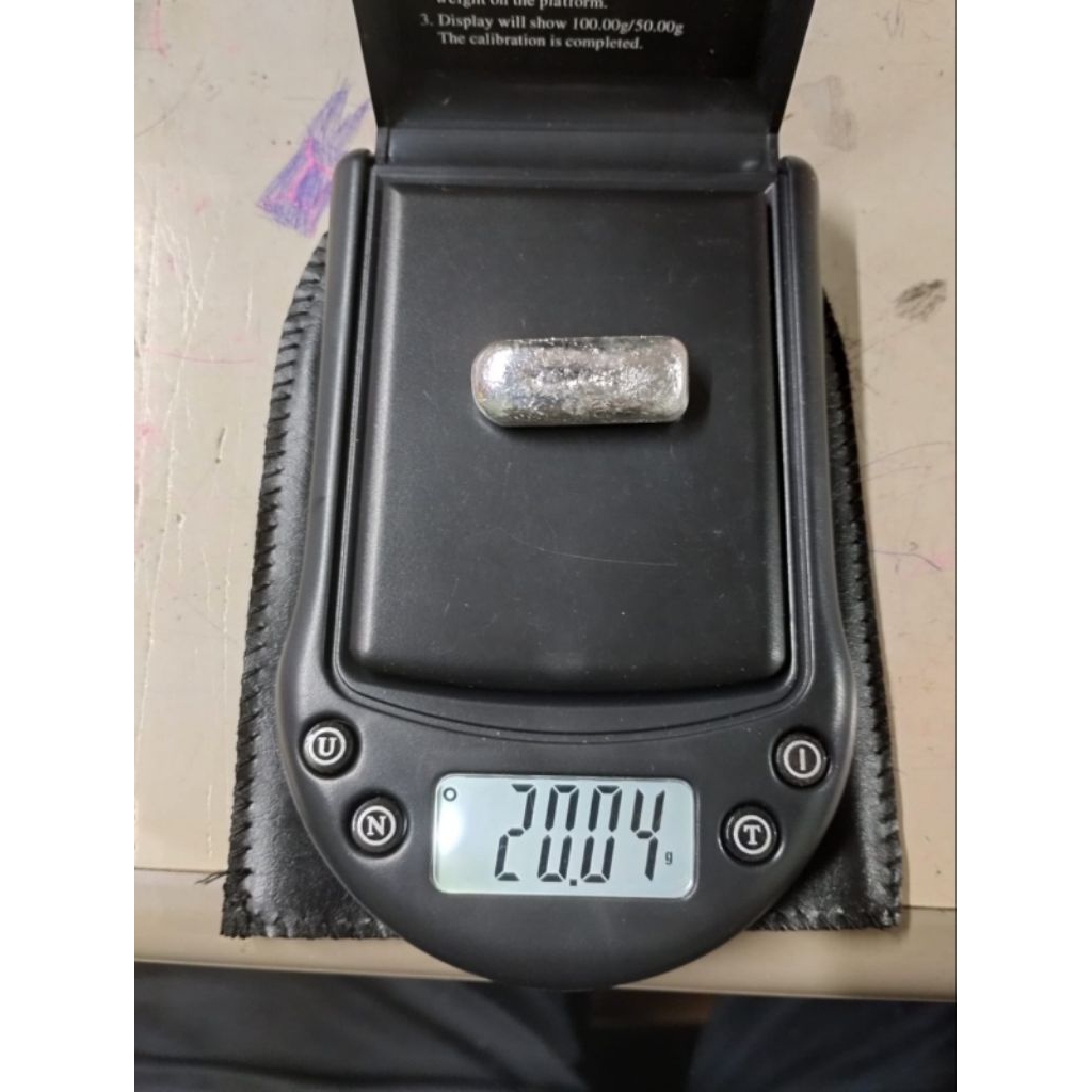 perak murni batangan 20gram