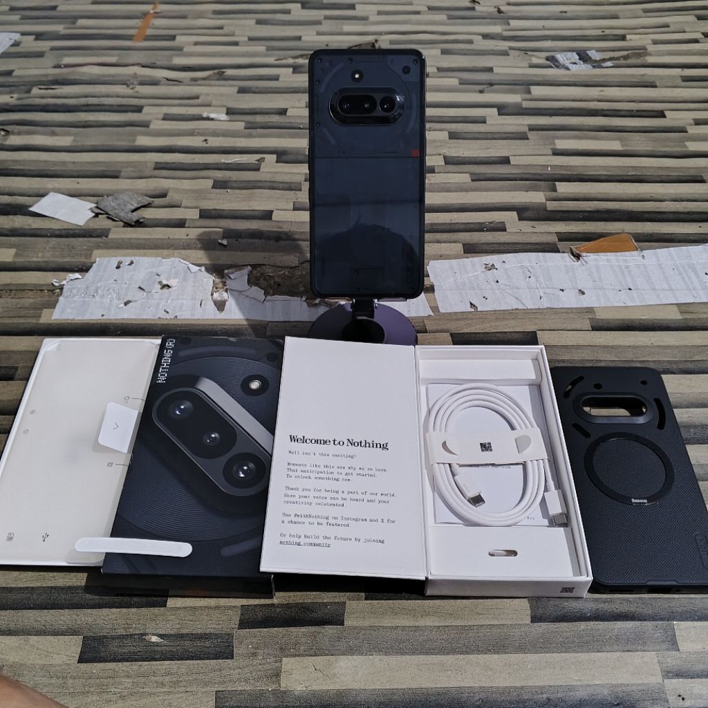 NOTHING PHONE 3A 12/256 SECOND RESMI BEACUKAI DUAL SIM