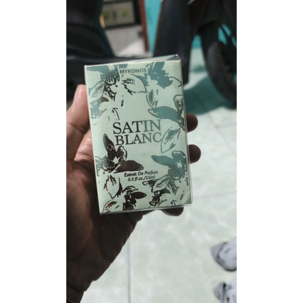 mykonos satin blanc