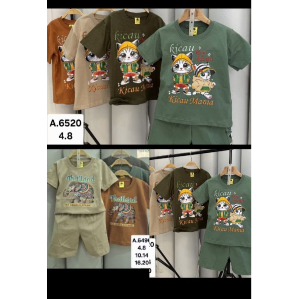 baju setelan anak lengkong jaya untuk usia 1 sampai 10 tahun/ setelan anak laki-laki lengkong jaya g