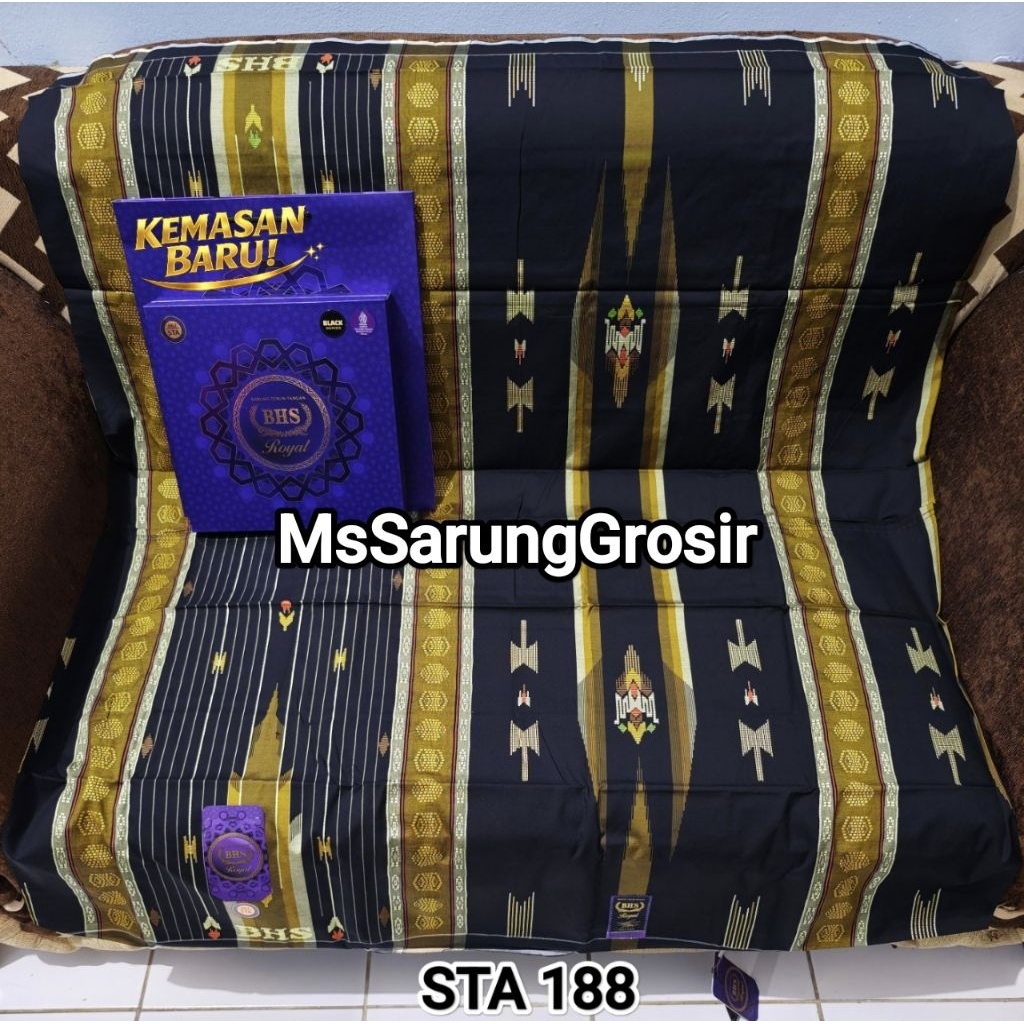 SARUNG BHS ROYAL, SIGNATURE SGF STA SGC SIB SILVER & GOLD