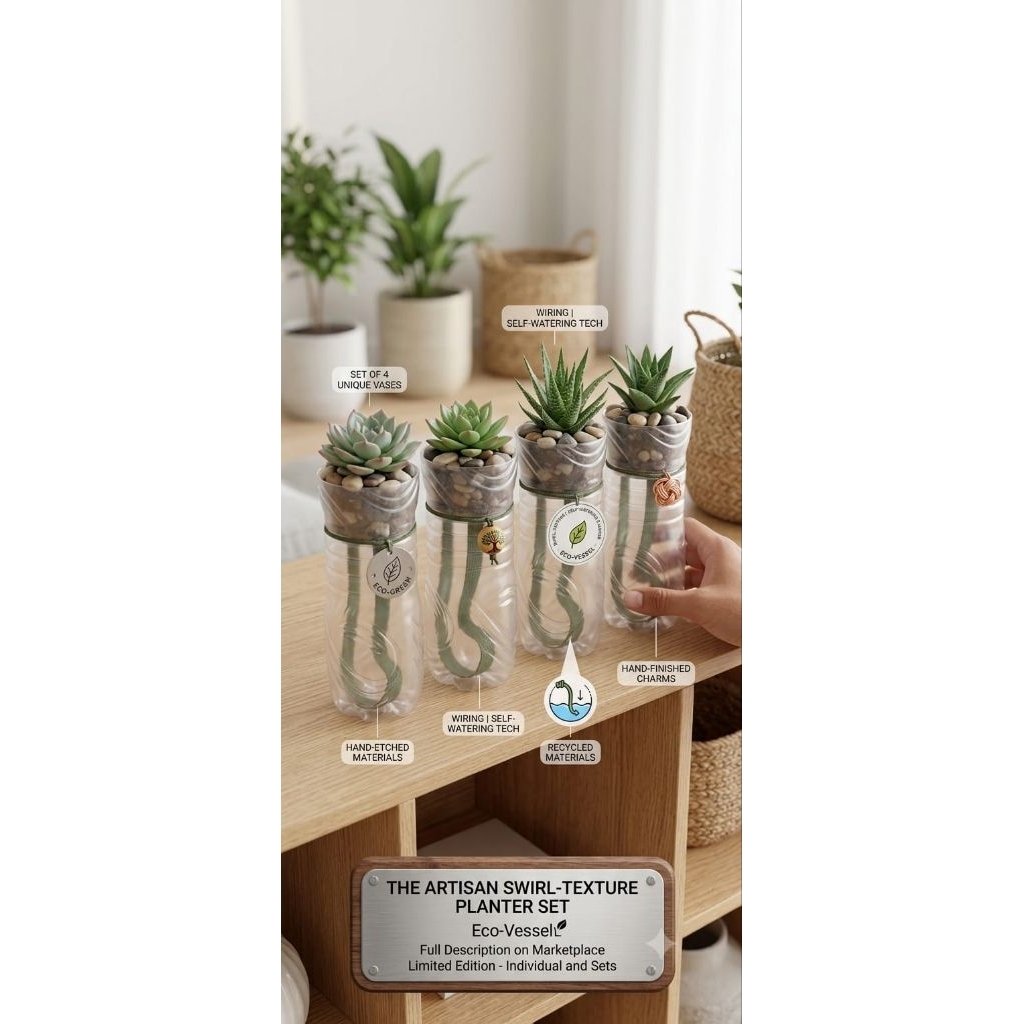 pot self watering botol plastik bekas