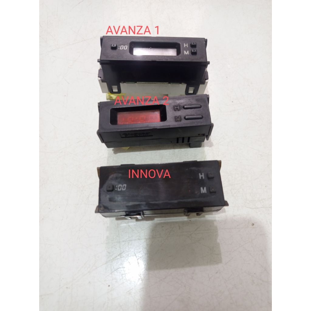 JAM DI GITAL RED MOBIL,AVANZA,XENIA, INNOVA COPOTAN ORI