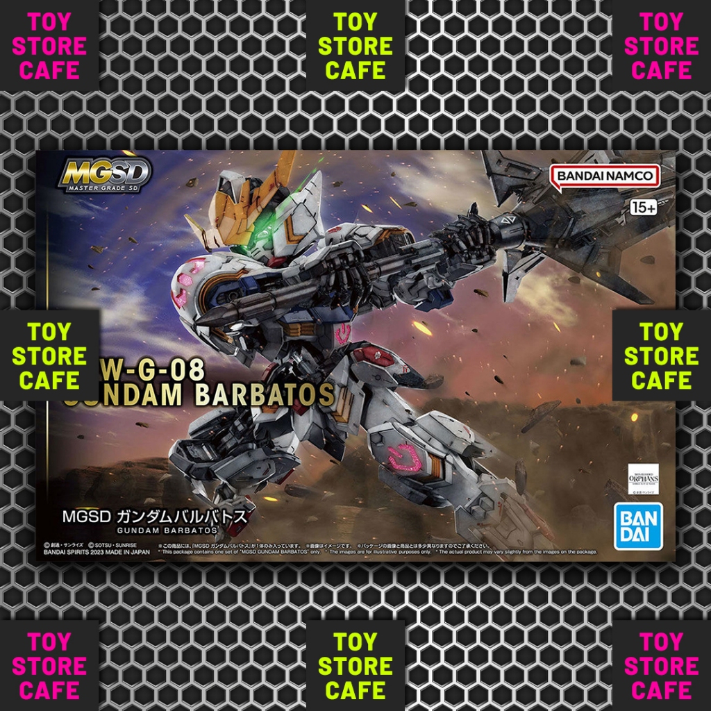 MGSD Gundam Barbatos Bandai Original Gunpla Master Grade MG SD IBO