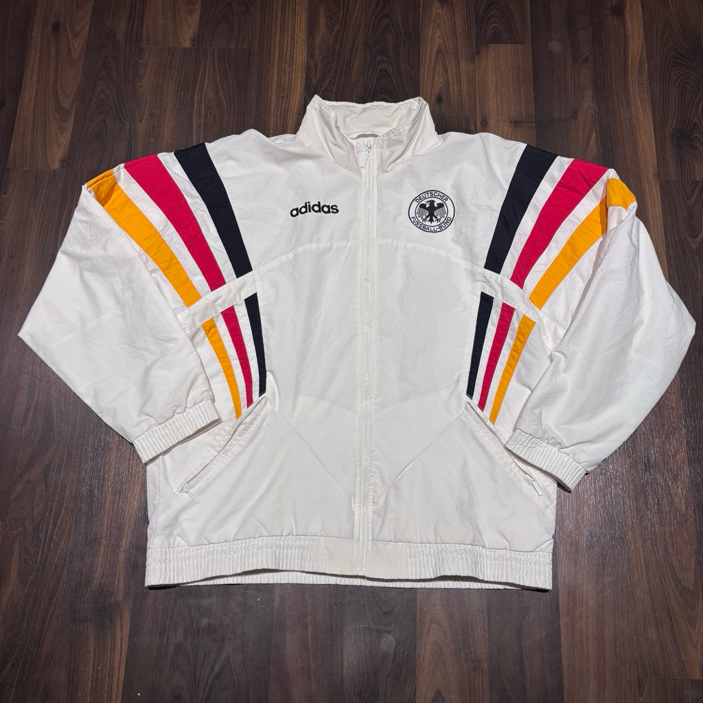 Germany Tracktop ADIDAS 1996 WOVEN TT Retro Jacket | Retro | Vintage Edition | Jersey Bola | Authent